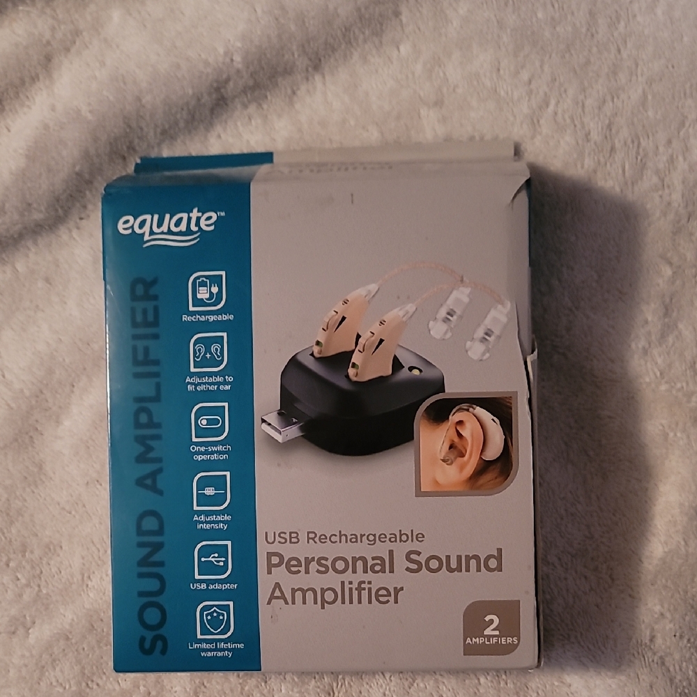 Equate Digital USB Rechargeable Personal Sound Amplifiers &‎ Magic Ear System